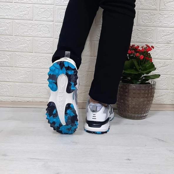 JUMP 29725 Beyaz Gri Anatomik İç Taban Erkek Spor Ayakkabı - 6