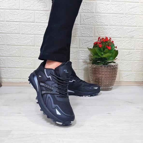 Jump 29725 Siyah Kaymaz Memoryfoam Günlük Spor Ayakkabı - 2