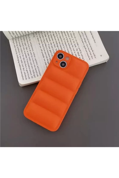 Iphone 13 Uyumlu Şişme Kılıf Puffer Case Tam Koruma - 11