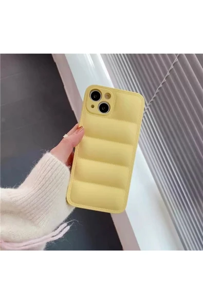 Iphone 13 Uyumlu Şişme Kılıf Puffer Case Tam Koruma - 9
