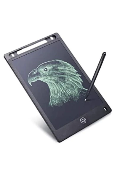 Writing Tablet Lcd 8.5 Inç Dijital Kalemli Çizim Yazı Tahtası Kırmızı - 9