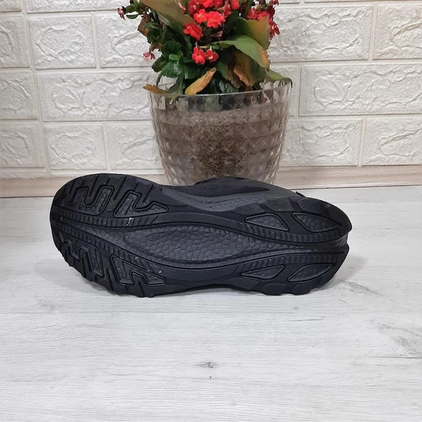 M.P. 1607 Siyah Yumuşak Taban Hafif Erkek Spor Ayakkabı - 11