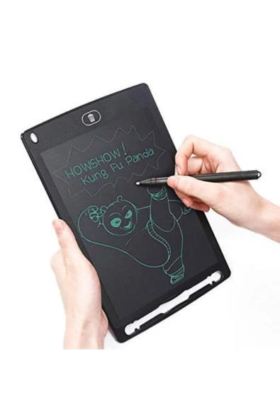Writing Tablet Lcd 8.5 Inç Dijital Kalemli Çizim Yazı Tahtası Kırmızı - 10