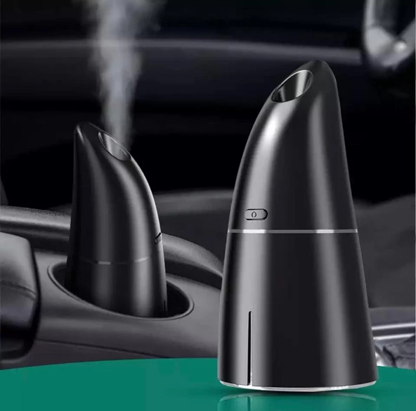 Hava Oda Araç Nemlendirici Buhar Makinesi 200ml Led Işıklı Aroma Difüzörü - 9