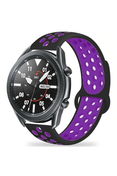 Huawei Gt2 46mm Silikon Delikli Spor Kordon - 5