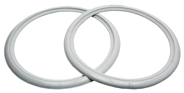 Motorsiklet Lastik Yanak Beyaz 12 Jant (İki Adet Olarak)