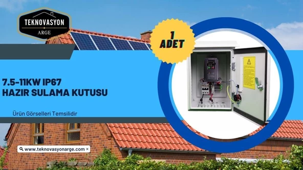 Teknovasyon Arge 7.5hp-5.5kw 3 Faz / 400v Pompa İçin Sulama Paketi - 11