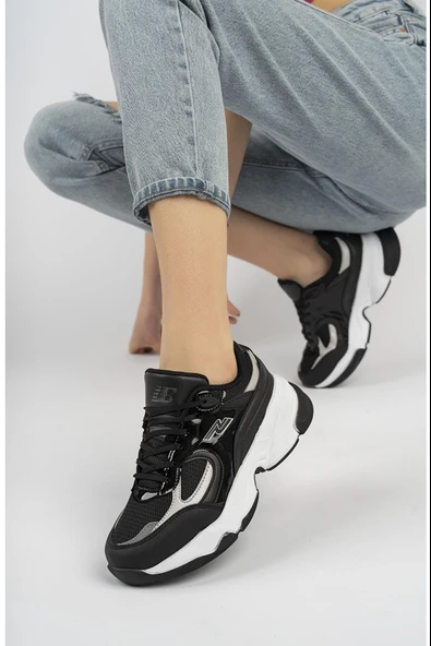 Lambırlent 7190 Unisex Yüksek Taban Senakers Spor Ayakkabı - 10