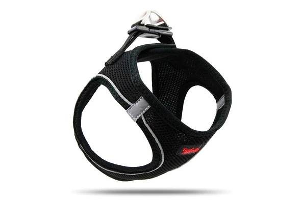 Tailpetz Air-Mesh Harness Köpek Göğüs Tasması XSmall Siyah