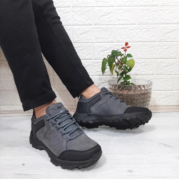 Forza 2156 Füme Fuspetli Casual treaking Erkek Ayakkabı - 3