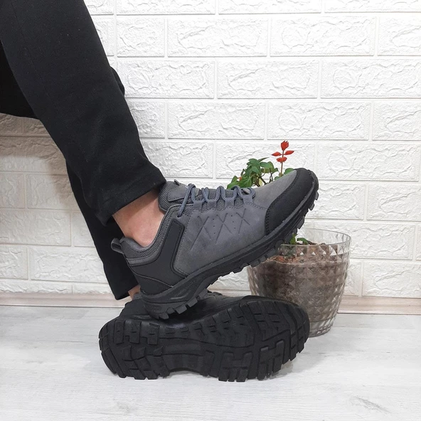 Forza 2156 Füme Fuspetli Casual treaking Erkek Ayakkabı - 2