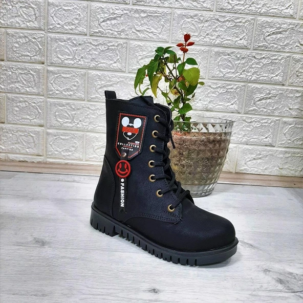 Fiyra ıgn11 Siyah Zümrüt Dope Kız Çocuk Bot - 3