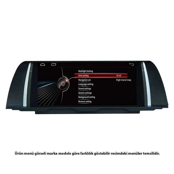 BMW F10 5 Serisi Anroid NBT 4 Ram 64 Hafıza Qualcomm İşlemci 8 Çekirdek 4G Kablosuz CarPlay 10.25 İnç 2013-2016 - 2