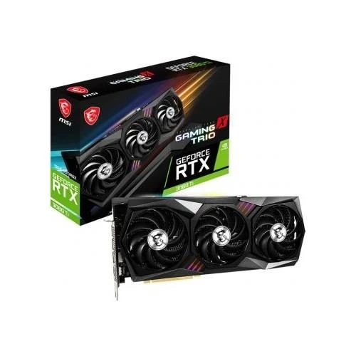 Msı Vga Geforce Rtx 3080 Tı Gamıng X Trıo 12G Rtx3080tı 12Gb Gddr6x 384B Dx12 Pcıe 4.0 X16 (3Xdp 1Xhdmı)