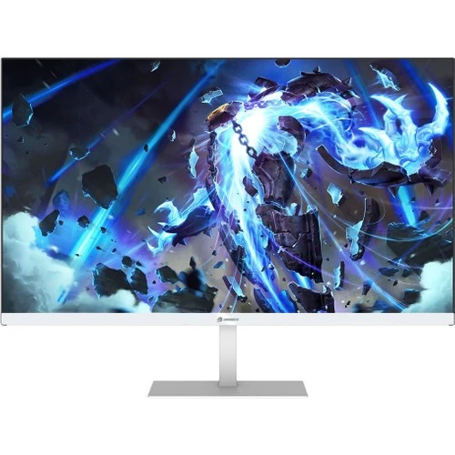 Gamebooster Gb-2410Ffw 23.8 100Hz 1Ms Mprt Ips Fhd Type-C+Hdmı Flat Beyaz Gaming Monitör