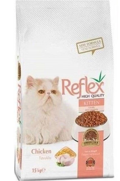 Reflex Tavuklu Yavru Kuru Kedi Maması 15 KG