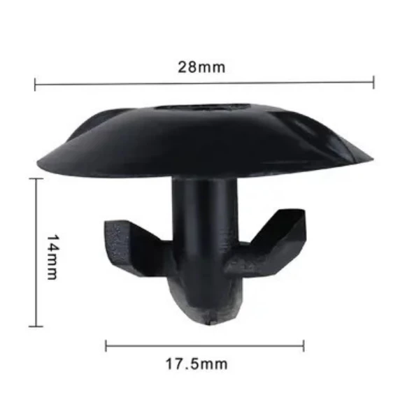 Opel Astra F - G - H Pedal Üstü İzolasyon Klipsi Z Tip - Resim 5