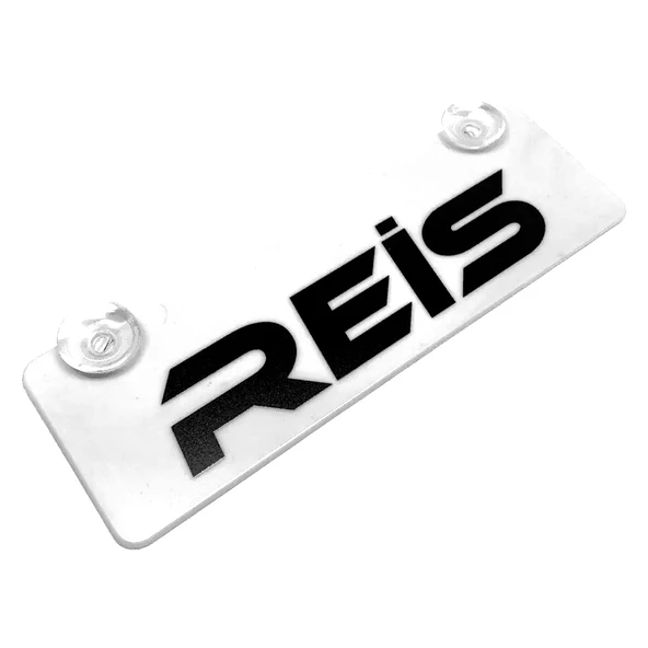 Reis Yazılı Sök Tak Dekor Plaka ürün görseli