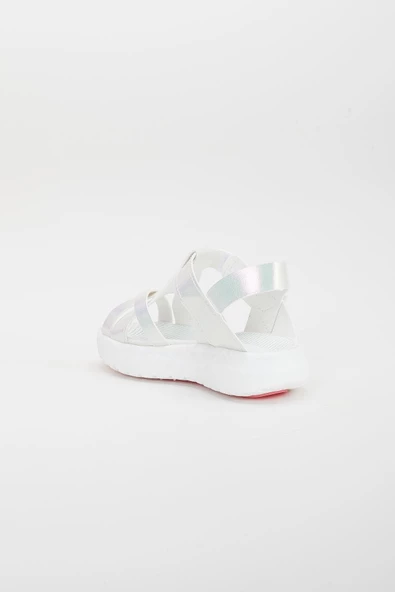 Şirinbebe Şiringenç Yüz Direkli Çapraz Bantlı Ortopedik Sedef Kız Bebek Kız Çocuk Sandalet - 6