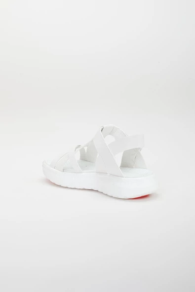 Şirinbebe Şiringenç Yüz Direkli Çapraz Bantlı Ortopedik Beyaz Kız Bebek Kız Çocuk Sandalet - Resim 9