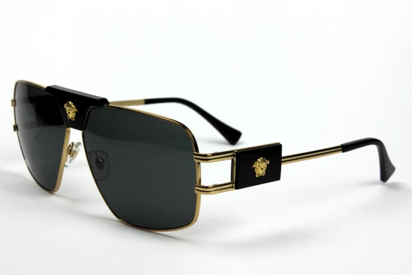 Versace VE 2251 63 100287 Erkek Güneş Gözlüğü 63 Gold - 3