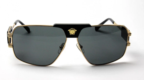Versace VE 2251 63 100287 Erkek Güneş Gözlüğü 63 Gold