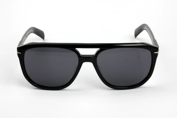 X-BLACK 8427 C1 Erkek Güneş Gözlüğü 56 Parlak Siyah