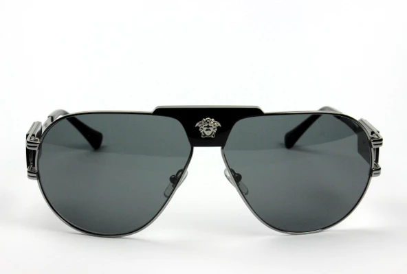 Versace VE 2252 63 100187 Erkek Güneş Gözlüğü 63 Metal