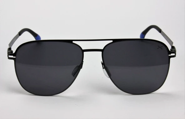 X-BLACK 8533 57 C4 3N GÜNEŞ GÖZLÜĞÜ 57 Parlak Siyah