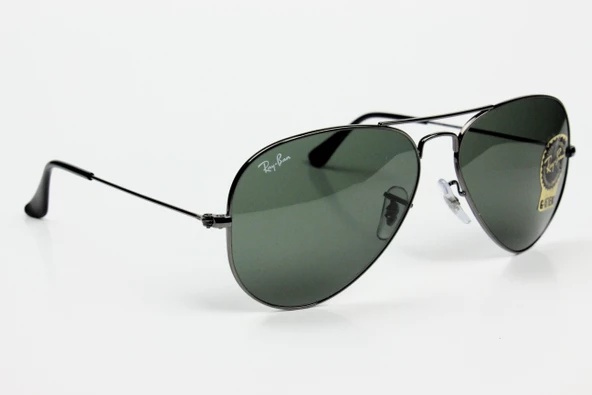 Ray-Ban RB3025 AVIATOR LARGE Erkek Güneş Gözlüğü 58 Siyah - 3