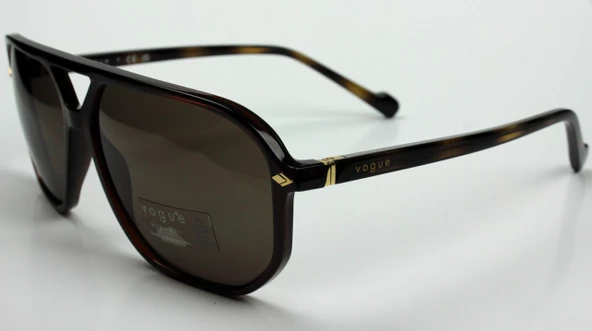 VOGUE VO5531-S 311073 UNISEX GÜNEŞ GÖZLÜĞÜ 60 Havana Kahve - 3