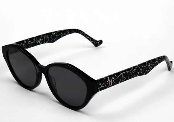 Rachel Paris 8509 C9 51 Kadın Güneş Gözlüğü 51 Mat Siyah - 2