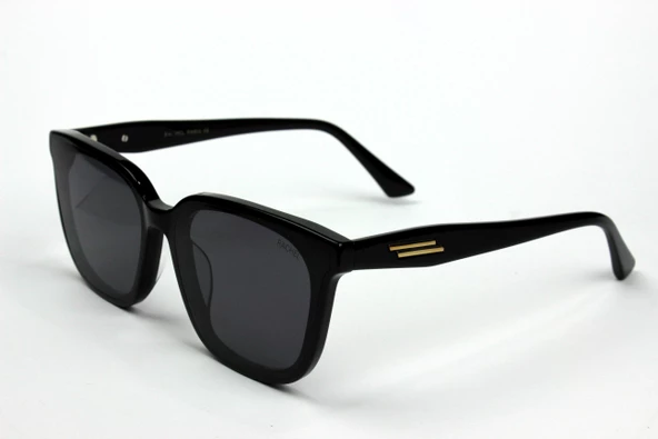 Rachel Paris 8508 C1 Kadın Güneş Gözlüğü 63 Parlak Siyah - 3