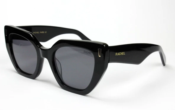 Rachel Paris 8545 C1 3N Kadın Güneş Gözlüğü 49 Siyah - Resim 2