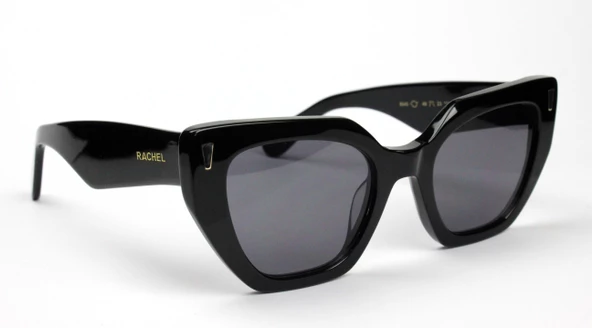 Rachel Paris 8545 C1 3N Kadın Güneş Gözlüğü 49 Siyah - Resim 3