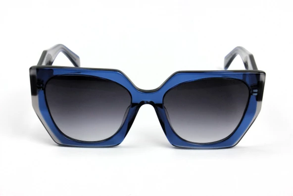 Rachel Paris 8400 C4 3N Kadın Güneş Gözlüğü 54 Degrade Mavi