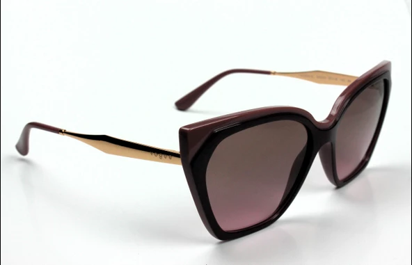 VO5521-S 310014 VOGUE KADIN GÜNEŞ GÖZLÜĞÜ 57 pembe - Resim 3