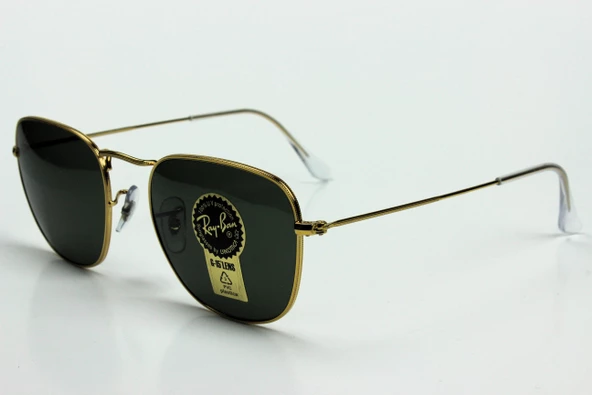 Ray-Ban RB3857 FRANK 9196/31 Unisex Güneş Gözlüğü 50 Gold - 3