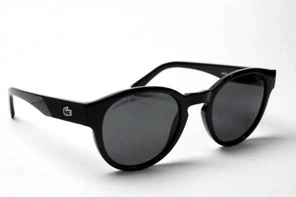L6000S-001 Lacoste Unisex Güneş Gözlüğü 51 Parlak Siyah - 2