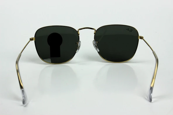Ray-Ban RB3857 FRANK 9196/31 Unisex Güneş Gözlüğü 50 Gold - 4