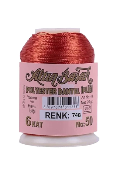 3 Adet Altınbaşak Oya ve Dantel İpi 20 gr - Royaleks - No: 748 - 649 - 135 - Resim 3