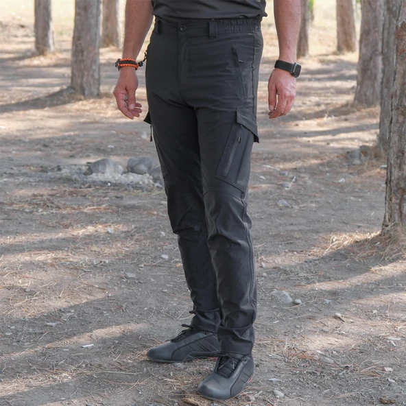 Loç Tactical Erkek Pantolon Siyah - 2