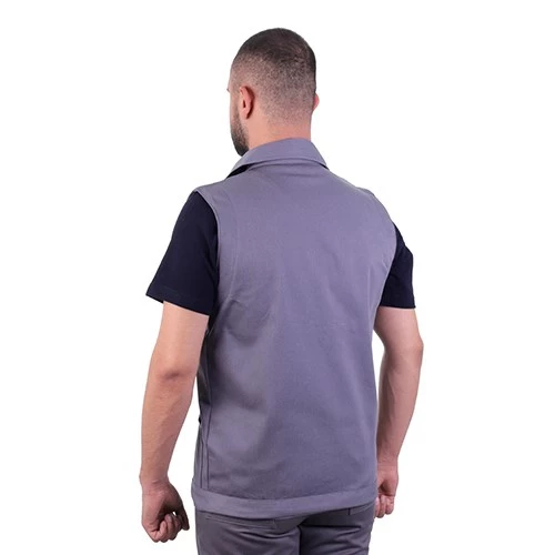 ESER - Teknik Bol Cepli İş Yeleği - Gri - 2