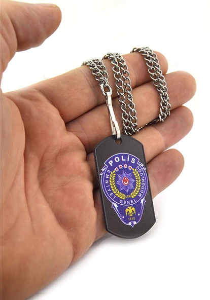 Polis Logolu Çakmak - Asker Künye Seti - 3
