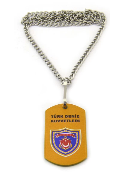 Asker Künyesi Türk Deniz Kuvvetleri Açık Renk - 7