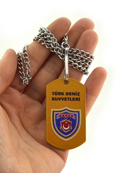 Asker Künyesi Türk Deniz Kuvvetleri Açık Renk - 2
