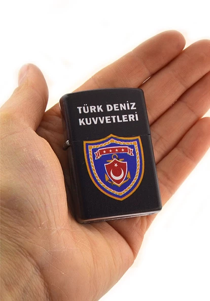 Türk Deniz Kuvvetleri Çakmak - Asker Künye Seti (Koyu Renk) - 8