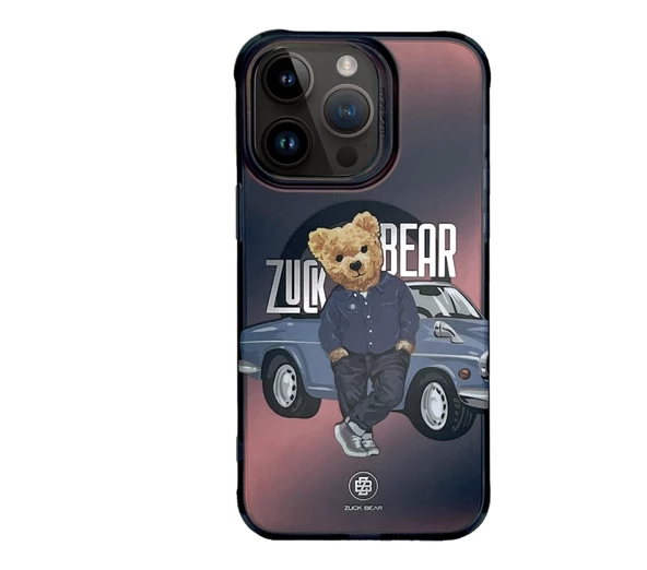 ZuckBear iPhone 15 Pro California Cool Magsafe Kapak