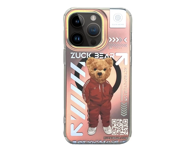 ZuckBear iPhone 15 Pro New York Never Sleeps Magsafe Kapak