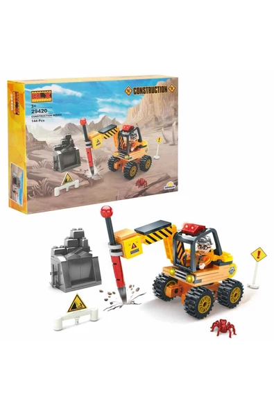 Construction 144 Parça İnşaat Seti ile Mühendis Olmanın Zamanı! - 3